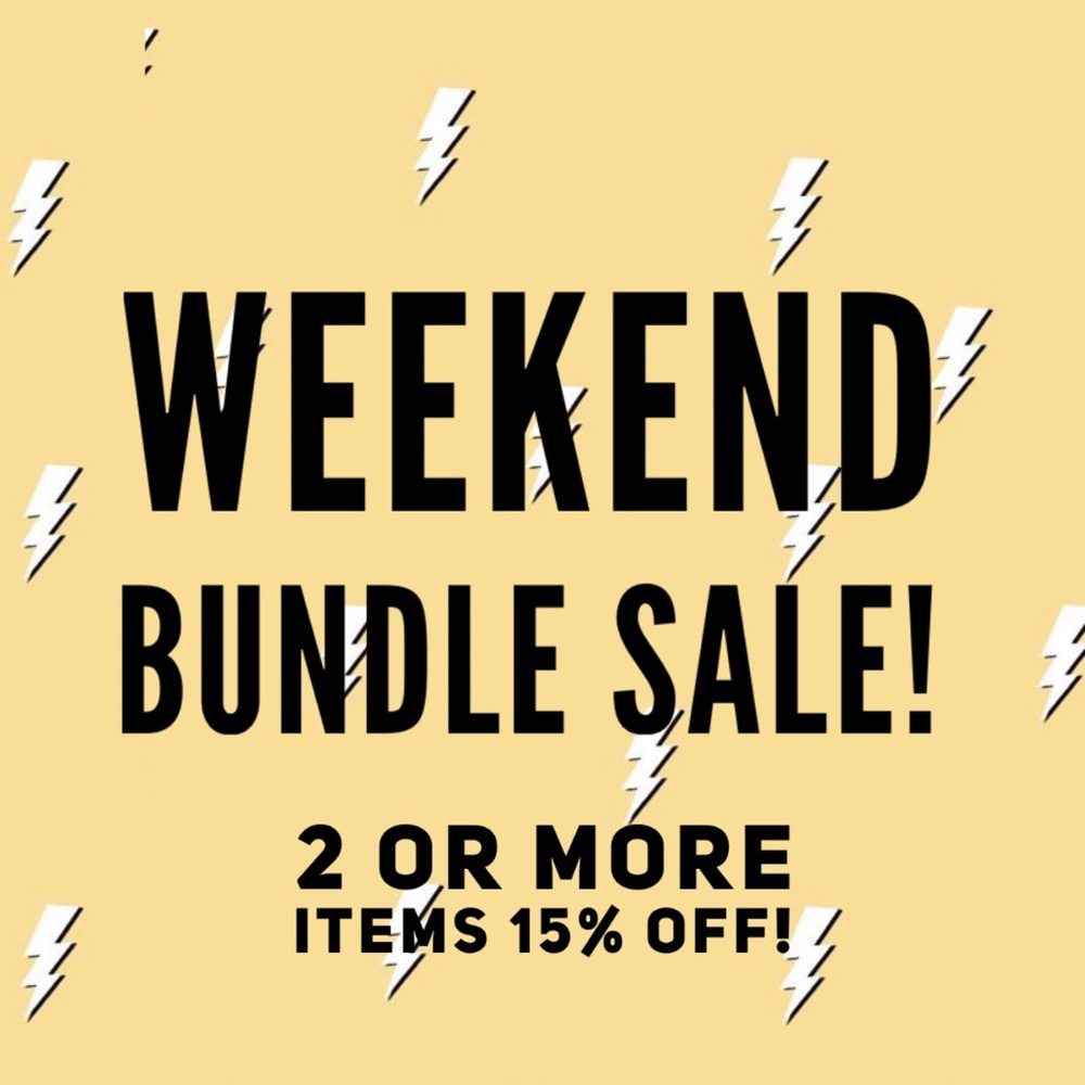 WEEKEND SALE ⚡️